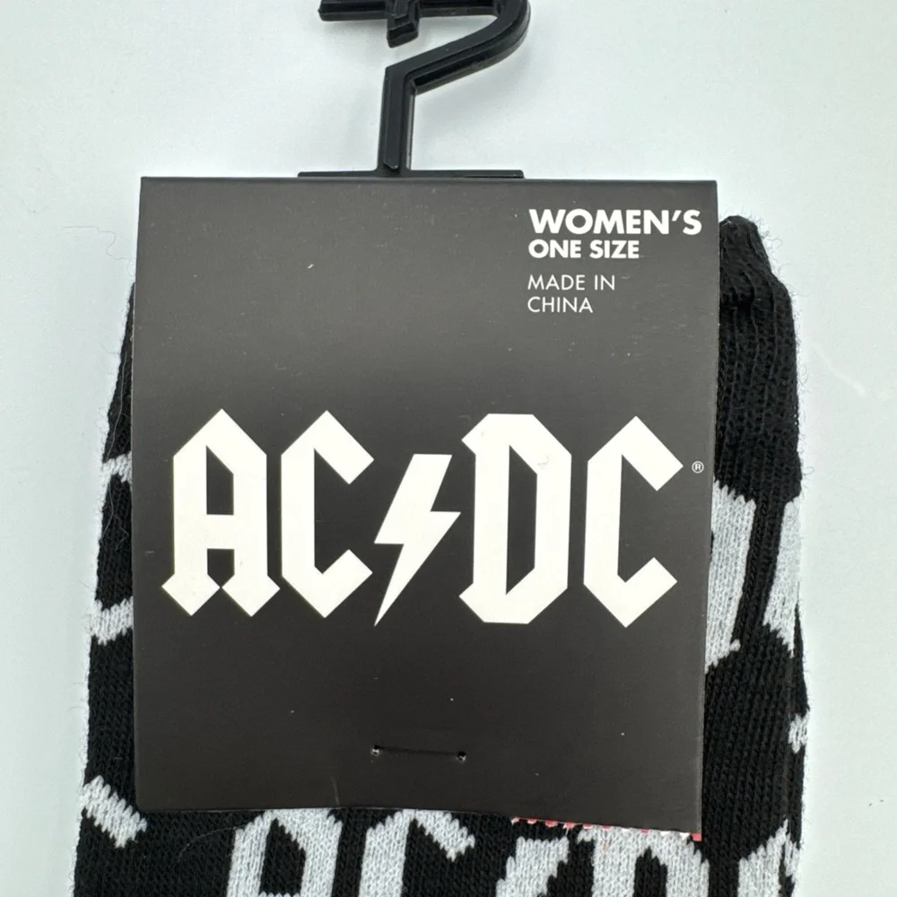 AC/DC‎ Rock Band Pair Officially Licensed Socks Unisex Men Women New